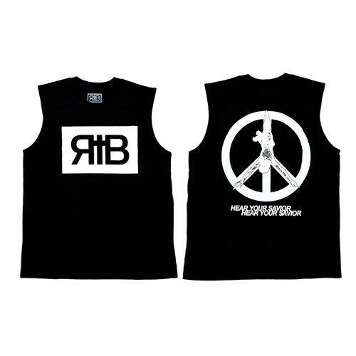 CHE REST IN BASSMERCH SLEEVELESS SHIRT印花背心坎肩