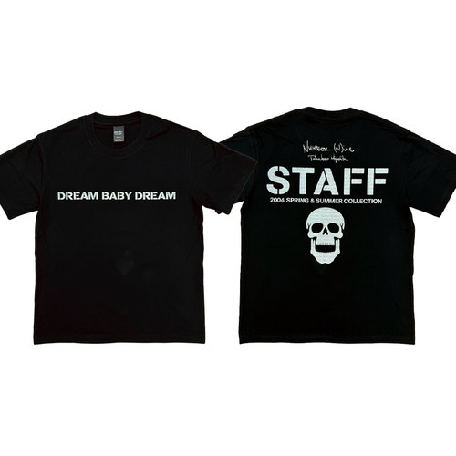 SS04 Number (N)ine Dream Baby Dream Skull Staff 复古短袖