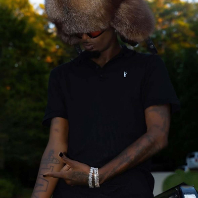 Playboi Carti YVL Polo衫修身简约纯色翻领短袖高级感T恤opium
