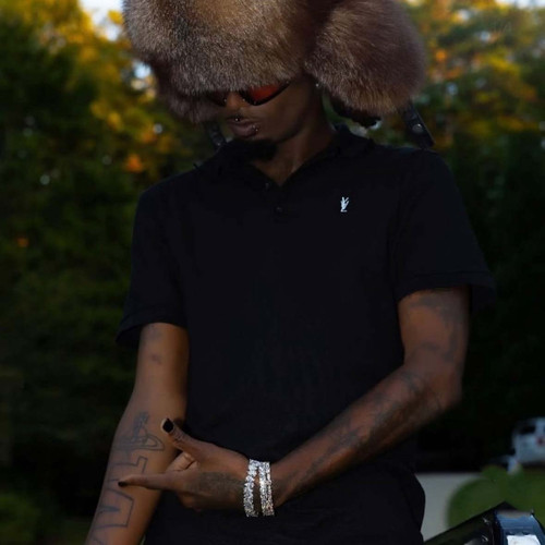 Playboi Carti YVL Polo衫修身简约纯色翻领短袖高级感T恤opium
