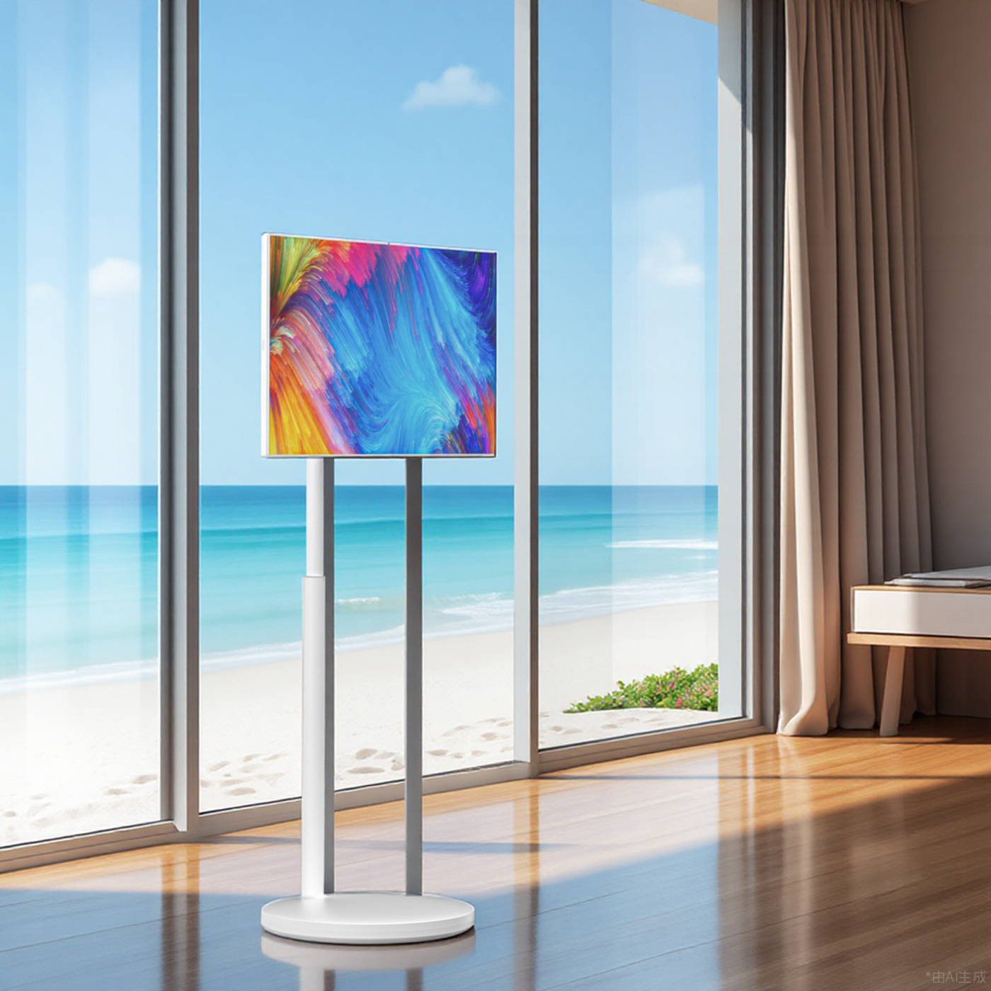 直播大屏触摸健身唱歌网课