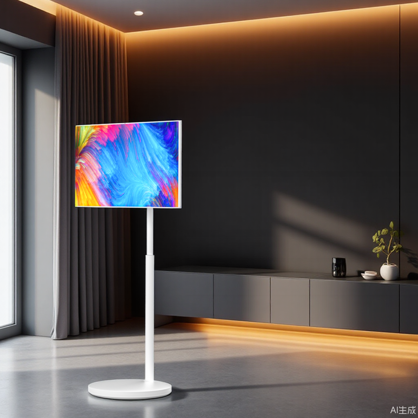 液晶屏电视海外版无线4K随