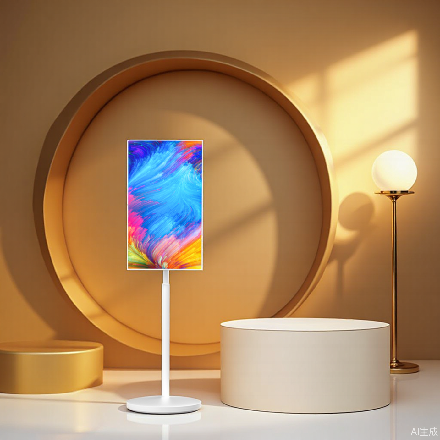 直播大屏触摸健身唱歌网课