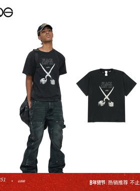 【ENG】Protocol Index BLACKLIST水洗短袖T恤男款新品25秋