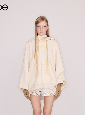 【ENG】Effet de Soleil假发糖点宽松连帽卫衣女装新品26春