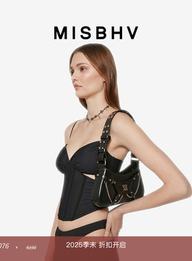 【ENG】MISBHV CRACKED LEATHER FETISH 肩包25 x 13 x 4