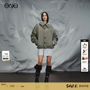 新品 Department海军大翻领格纹外套男女款 Anomalies 26春 ENG