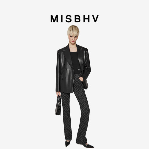 【ENG】MISBHV Monogram 高腰牛仔长裤