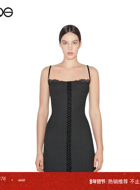 【ENG】MISBHV OFFICE PINSTRIPE CORSET MINI连衣裙 秋冬