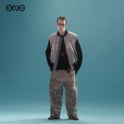 【何与明星同款】Anomalies Department双面羽绒马甲外套男女新品