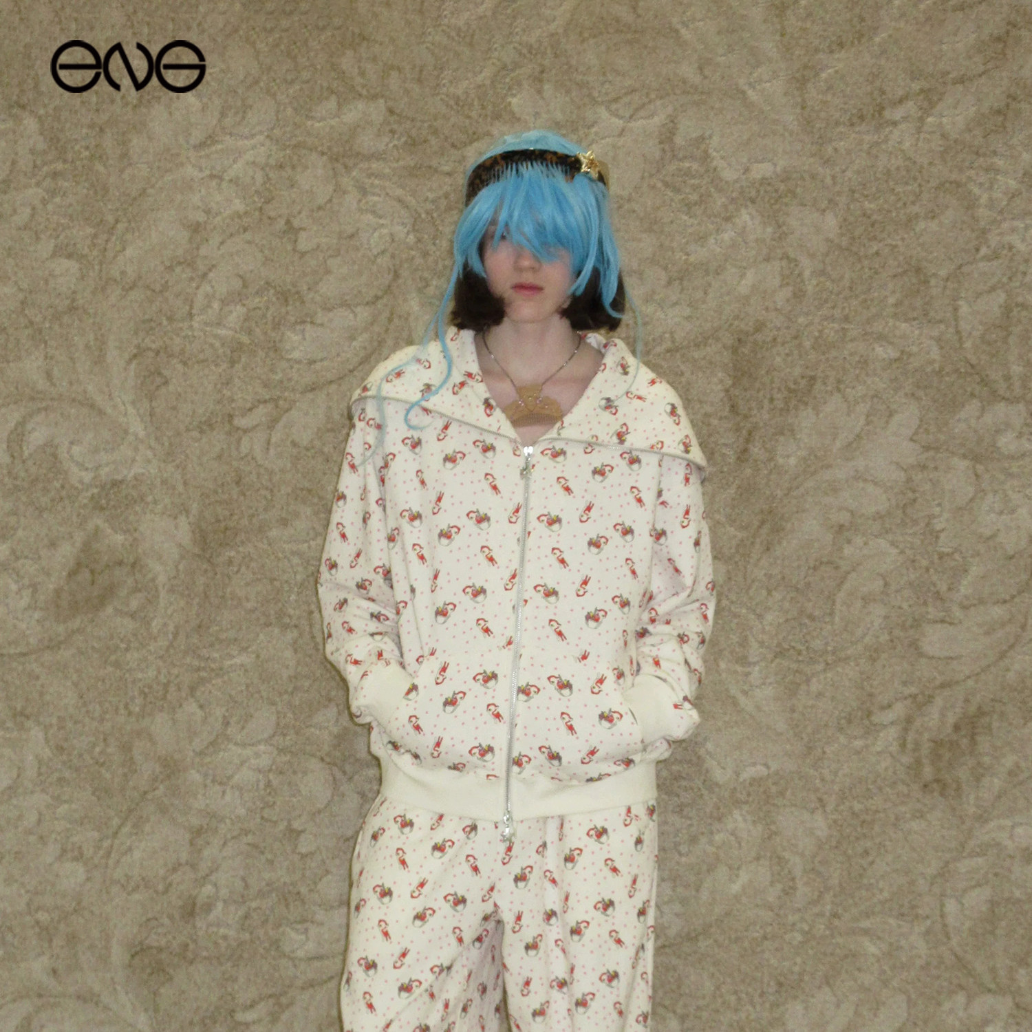 【ENG】Ashley Williams长袖连帽衫短款拉链外套女装新品26秋图片