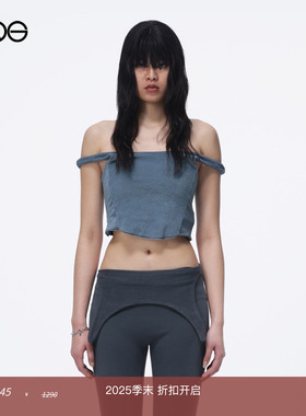 【虞书欣明星同款】GREG ROSS 牛仔背心上衣女