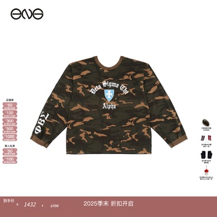 Two 上衣 PROJECT faced迷彩长袖 秋冬 ENG