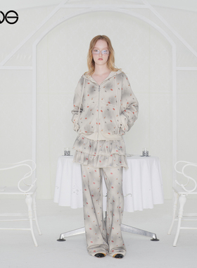 【ENG】Effet de Soleil 连帽卫衣外套卫裤长裤女套装 新品25秋