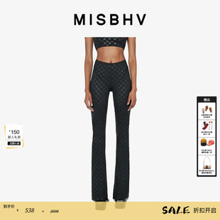 MONOGRAM MISBHV 黑色长裤 ENG