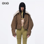 热销补货 ENG GREG ROSS 大翻领水洗做旧夹克外套