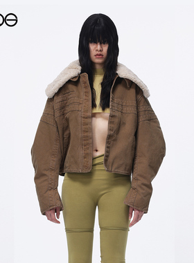 【热销补货】【ENG】GREG ROSS 大翻领水洗做旧夹克外套