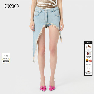 新品 女装 BLUMARINE牛仔短裙裤 26春 ENG