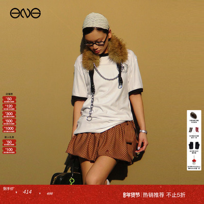 【林小宅明星同款】Anomalies Department复古格纹裙裤女短半身裙