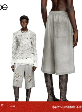 【ENG】DIESE L PERC-SHORT破洞休闲短裤