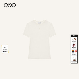 新品 T恤上衣女装 COURREGES古未界圆领短袖 26春 ENG