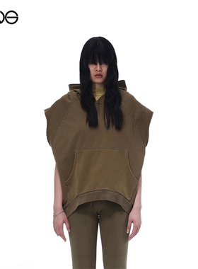 【易烊千玺明星同款】GREG ROSS 无袖连帽卫衣