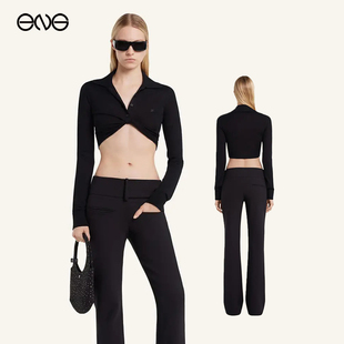 【ENG】COURREGES 古未界 短款针织上衣女装