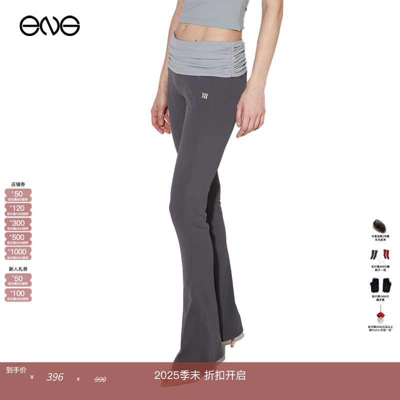 【ENG】MISBHV SPORT - BLUE LYCRA 运动微喇裤 秋冬博主同款