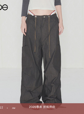 【ENG】Effet de Soleil 复古做旧休闲裤长裤女装 新品25秋