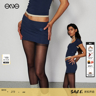 Collection Limited 运动复古纯色半身裙女短裙包臀一步裙 ENG
