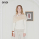 宋智雅明星同款 Effet Soleil毛领一字肩上衣女装 STAYC女团