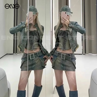 【ENG】MISBHV SUNSET 牛仔半裙