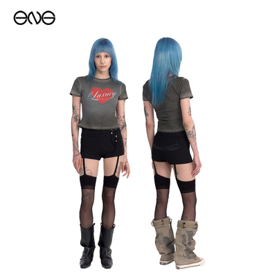 【ENG】2000 ARCHIVES 圆领印花短袖T恤上衣女装 新品25秋