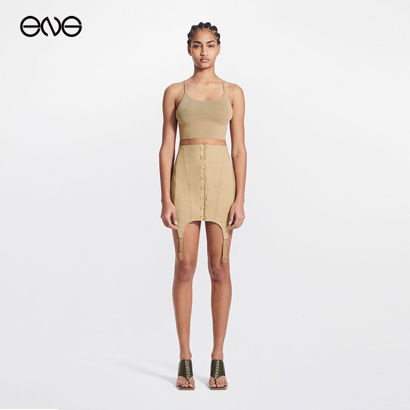 DIONLEE吊袜带半身裙