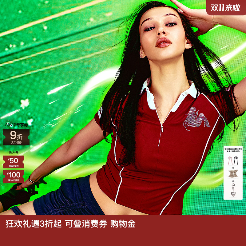 【明星同款】2000 ARCHIVES 短袖T恤上衣 Fromis_9组合