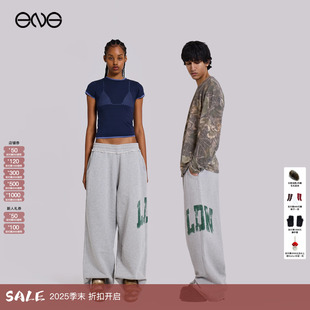 Jennie明星同款 男女新品 JADED 休闲长裤 25秋 LONDON直筒运动裤