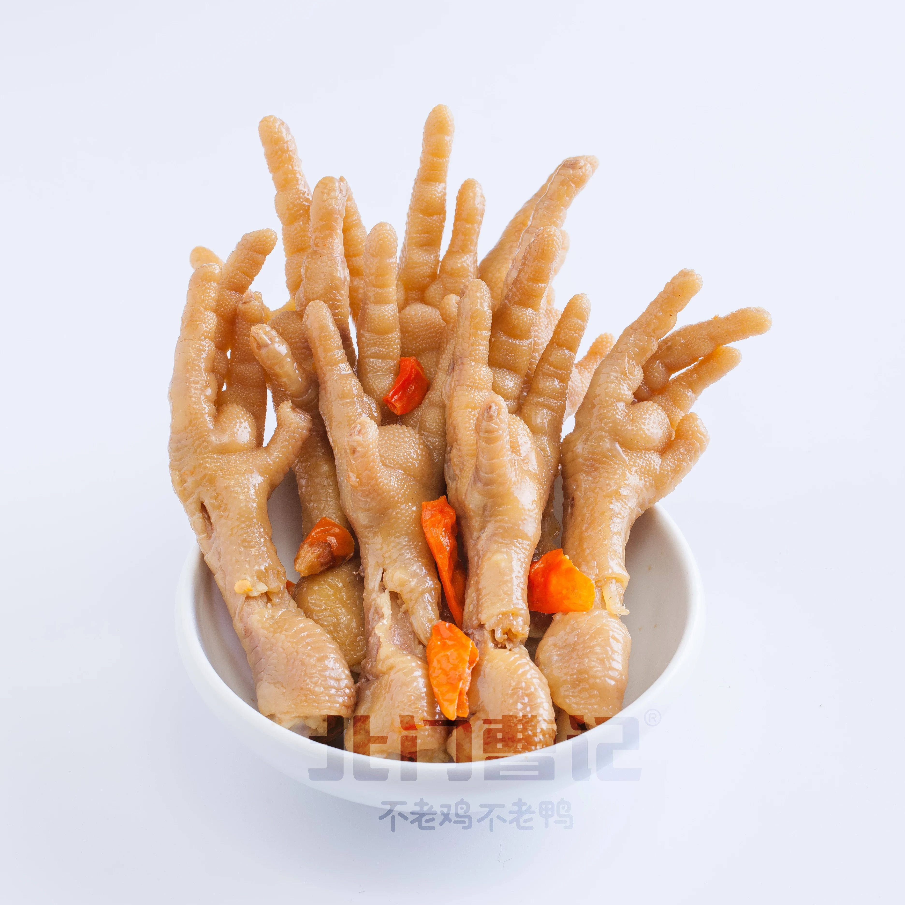 【北门曹记不老鸡不老鸭_真空装】凤爪380g 芜湖特产休闲零食