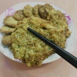 如东文蛤饼江苏南通地方特产本港特色海鲜油炸面食