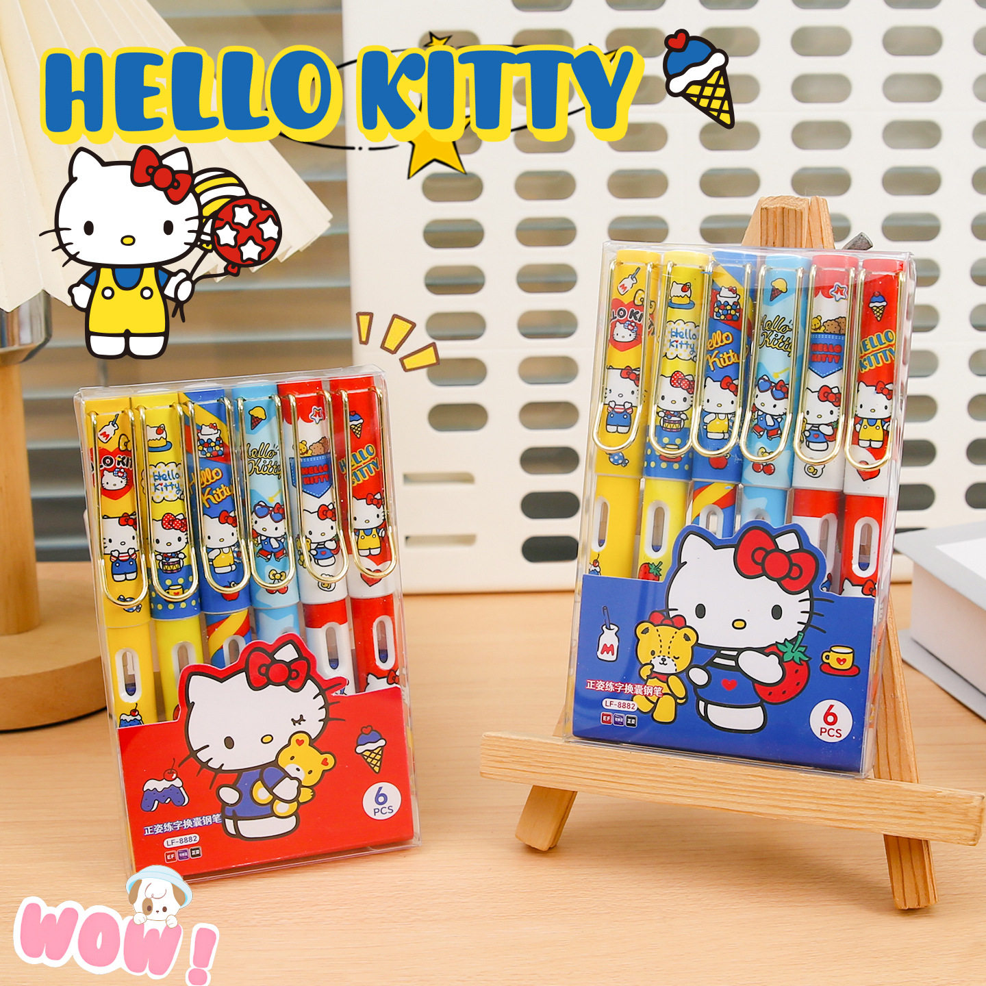 可爱猫咪钢笔礼盒套装小学生专用创意卡通钢笔可换墨囊书法硬笔三年级初学者练字笔儿童刚笔明尖男女生高颜值,文具电教/文化用品/商务用品,钢笔,淘宝优惠券,粉丝福利购,淘宝优惠卷