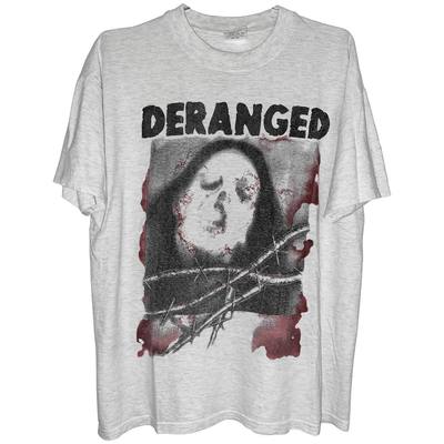 茂密有声工作室Vintage Deranged 做旧复古水洗短袖T恤纯棉柔软