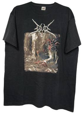 茂密有声工作室Vintage Enmity小众简约圆领嘻哈短袖T恤宽松日系