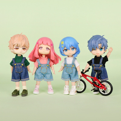 棉花娃娃衣20cm毛绒公仔衣服古风