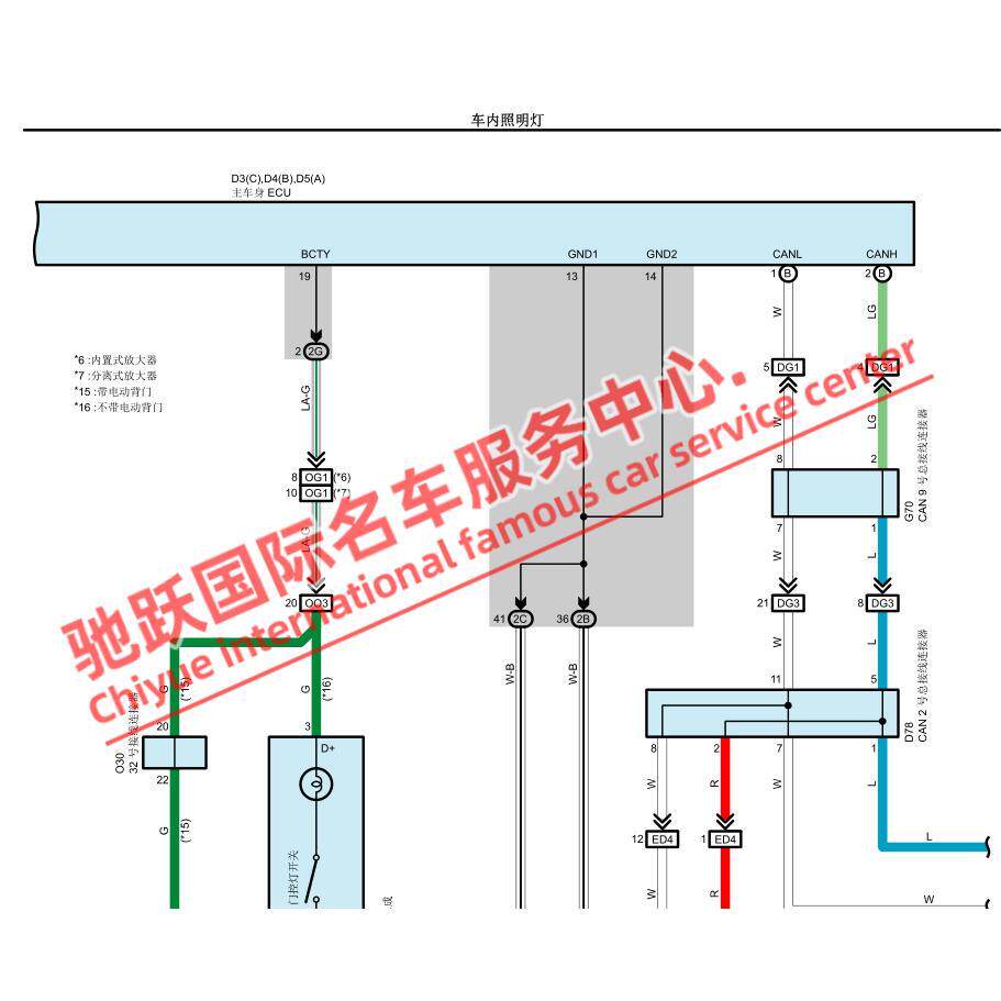 2021-2021年丰田赛那电路图线路资料接线维修资料塞纳赛纳sienna