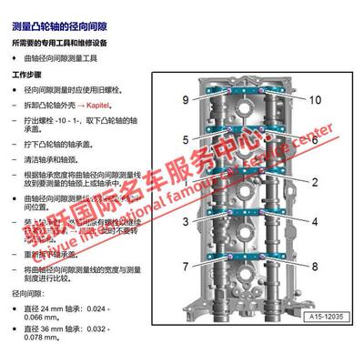 奥迪RS3 TTRS 五缸发动机维修手册拆装大修扭力正时 EA855 2.5T