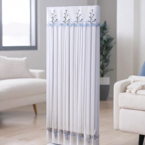 新款现代简约立式暖气片罩防尘遮挡装饰防熏墙竖款三面全包