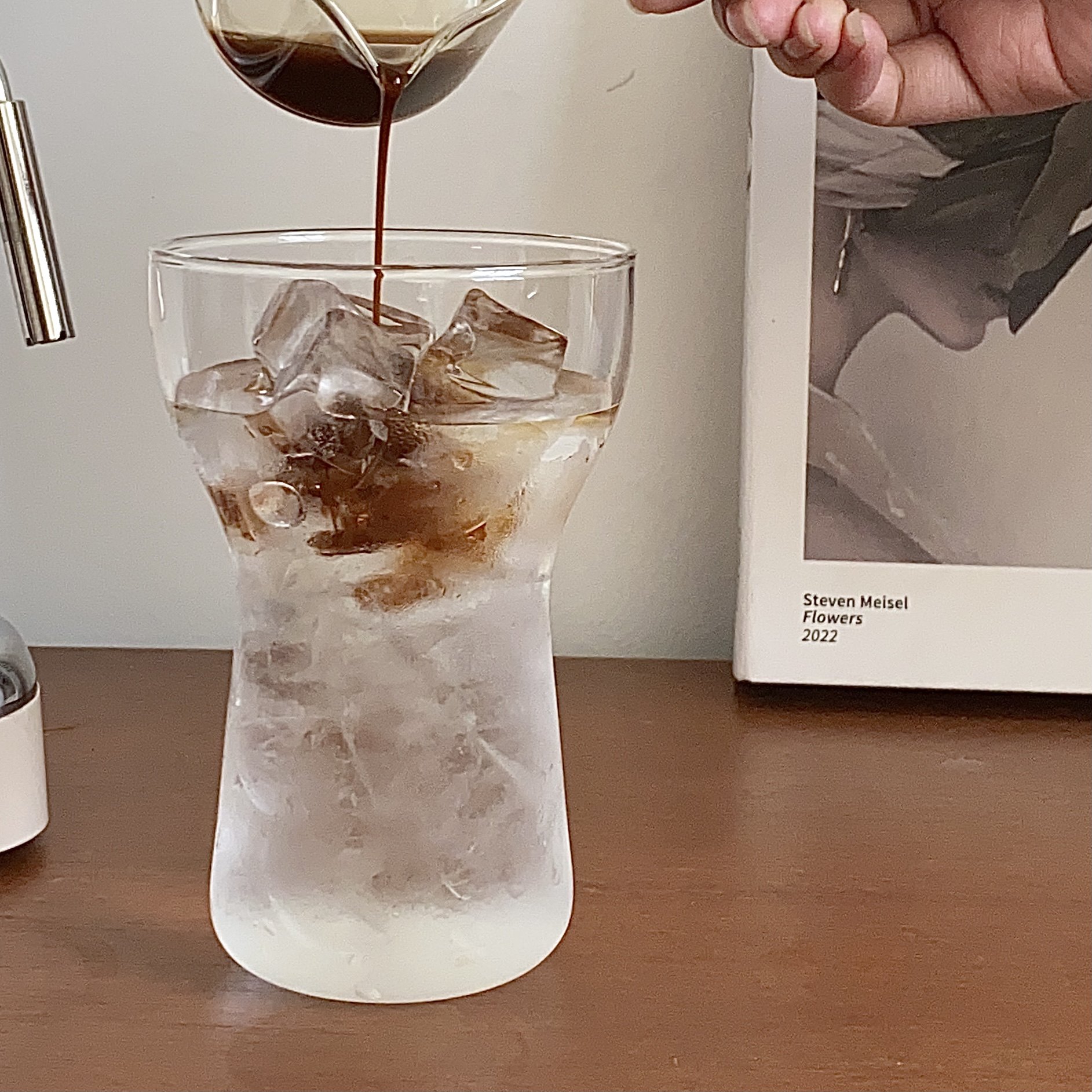 ins风小众冰美式拿铁咖啡杯耐热玻璃杯冷萃气泡水杯早餐杯牛奶杯