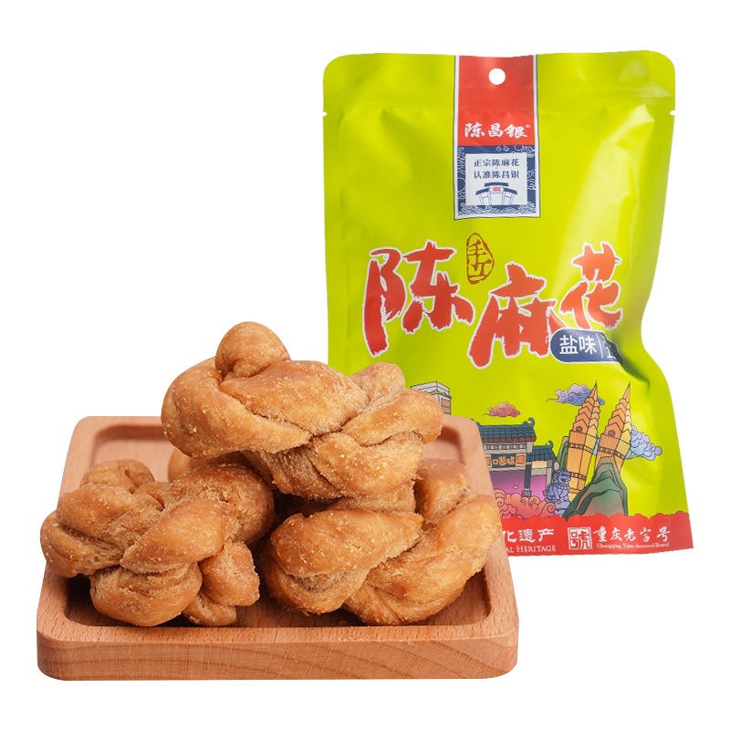 陈昌银麻花重庆特产磁器口麻花