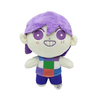跨境新品现货速发 omori plush cowboy大森游戏黑发小人玩偶公仔