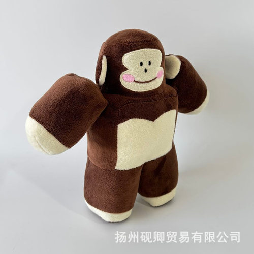 跨境新品 the forge roblox 猩猩猴子方块毛绒玩具娃娃公仔玩偶