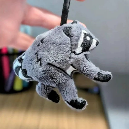跨境新品 Jimothy plushie keychain 吉莫西小浣熊毛绒玩偶公仔